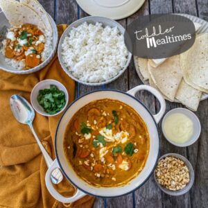 Carrot chickpea masala