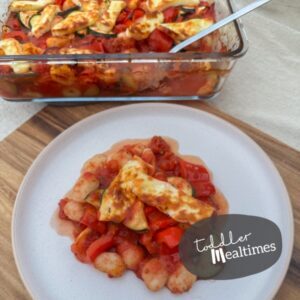Gnocchi traybake