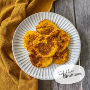 Pumpkin and cous cous fritters (Sarah photo)